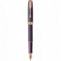 Ручка перова Parker SONNET Cisele Silver Purple Matrix PGT FP18 F 88 011