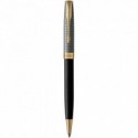 Ручка кулькова Parker SONNET Black Cisele Silver GT BP 87 332
