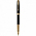 Ручка перова Parker SONNET Black Lacquer GT FP18 F 86 011