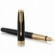 Ручка перова Parker SONNET Black Lacquer GT FP18 F 86 011