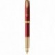 Ручка перова Parker SONNET Red Lacquer GT FP18 F 86 211
