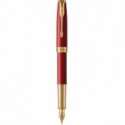 Ручка перова Parker SONNET Red Lacquer GT FP18 F 86 211