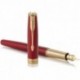 Ручка перова Parker SONNET Red Lacquer GT FP18 F 86 211