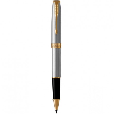 Ручка-ролер Parker SONNET Stainless Steel GT RB 84 122