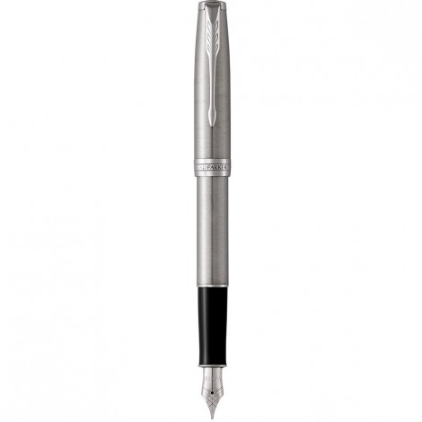 Ручка перова Parker SONNET Stainless Steel CT FP F 84 211