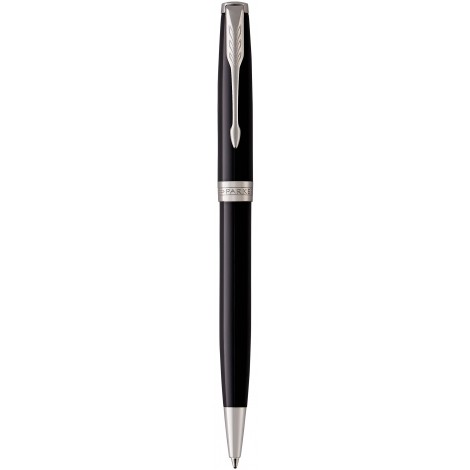 Ручка шариковая Parker SONNET Black Lacquer CT BP 86 132