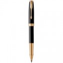 Ручка-ролер Parker SONNET Black Lacquer GT RB 86 022
