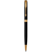 Ручка кулькова Parker SONNET Slim Matte Black GT BP 84 831