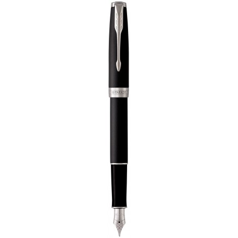 Ручка перова Parker SONNET Matte Black CT FP F 84 911