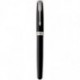 Ручка перова Parker SONNET Black Lacquer CT FP18 F 86 111