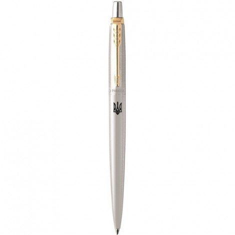 Ручка шариковая Parker JOTTER Stainless Steel GT BP Трезубец 16032_TR