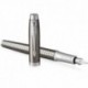 Ручка перьевая Parker IM Premium Dark Espresso Chiselled CT FP F 24 311
