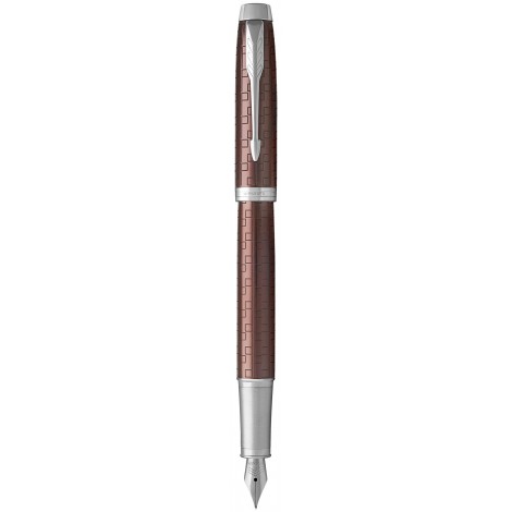 Ручка перова Parker IM Premium Brown CT FP F 24 511