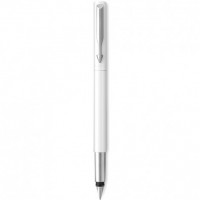 Ручка перьевая Parker VECTOR White FP F 05 411