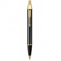Ручка шариковая Parker IM Black GT BP Трезубец 20332Ч_T001w
