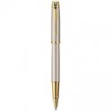 Ручка-ролер Parker IM Brushed Metal GT RB Тризуб 20322T_TR