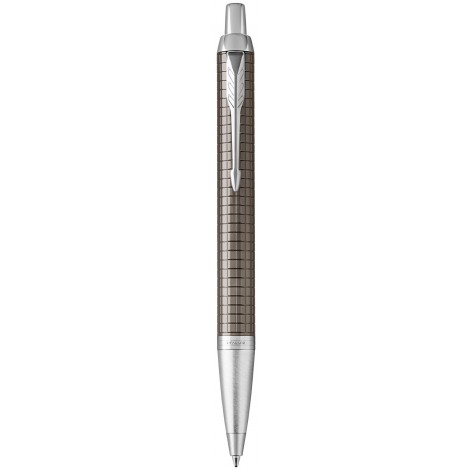 Ручка шариковая Parker IM Premium Dark Espresso Chiselled CT BP 24 332