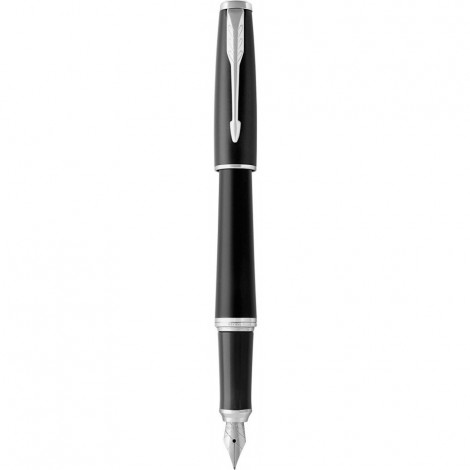 Ручка перова Parker URBAN Muted Black CT FP F 30 111