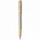 Ручка перьевая Parker IM Premium Warm Silver GT FP F 24 111
