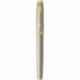 Ручка перьевая Parker IM Premium Warm Silver GT FP F 24 111