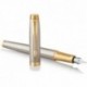 Ручка перьевая Parker IM Premium Warm Silver GT FP F 24 111