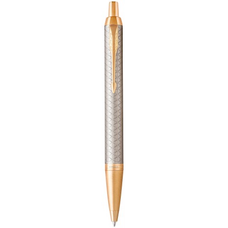 Ручка шариковая Parker IM Premium Warm Silver GT BP 24 132
