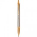 Ручка шариковая Parker IM Premium Warm Silver GT BP 24 132