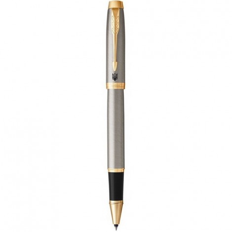 Ручка-роллер Parker IM Brushed Metal GT RB Трезубец 22222_TR4