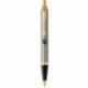 Ручка шариковая Parker IM Brushed Metal GT BP Трезубец 22232_TR