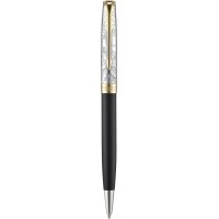 Ручка кулькова Parker SONNET Special Edition Impression Matte Black GT BP 87 732