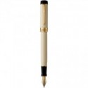 Ручка перьевая Parker DUOFOLD Classic Ivory & Black GT FP18 F 92 201