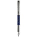 Ручка перьевая Parker SONNET Special Edition Atlas Blue Silver PT FP18 F 88 311