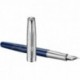 Ручка перьевая Parker SONNET Special Edition Atlas Blue Silver PT FP18 F 88 311