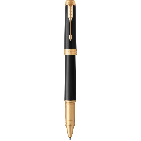 Ручка-роллер Parker PREMIER Black Lacquer GT RB 80 022