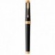 Ручка-роллер Parker PREMIER Black Lacquer GT RB 80 022