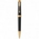 Ручка шариковая Parker PREMIER Black Lacquer GT BP 80 032