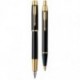 Набор Parker IM Black GT FP+BP (перьевая + шариковая)