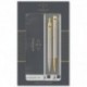 Набор ручек Parker IM Brushed Metal GT RB+BP (роллер + шариковая)