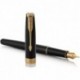 Набор ручек Parker SONNET Black Lacquer GT FP+BP (перьевая + шариковая)