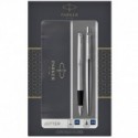 Набор Parker JOTTER Stainless Steel CT FP+BP (перьевая + шариковая)
