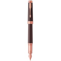 Ручка перьевая Parker PREMIER Soft Brown PGT FP18 F 80 211