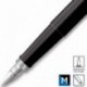 Ручка перова Parker JOTTER Originals Black CT FP M 15 612