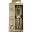 Ручка кулькова Parker IM Premium Shiny Chrome Chiselled BP у подар. уп. PXMAS19 20 432Cb19