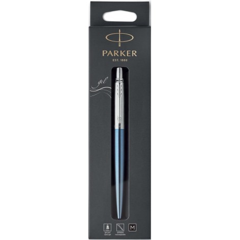 Ручка гелевая Parker JOTTER Waterloo Blue CT GEL в коробке 16 862bL