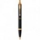 Ручка шариковая Parker IM Black GT BP Сердечки 22032_L021y