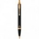 Ручка шариковая Parker IM Black GT BP Вечная любовь 22032_L022y