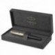 Ручка перова Parker SONNET Special Edition Silver Fougere & Black GT FP18 F 88 511