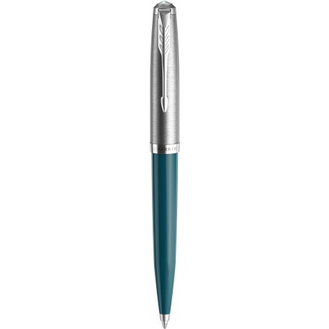 Ручка шариковая Parker PARKER 51 Teal Blue CT BP 55 332