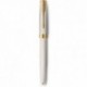 Ручка перьевая Parker SONNET Premium Silver Mistral GT FP18 F 88 611