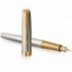 Ручка перьевая Parker SONNET Premium Silver Mistral GT FP18 F 88 611